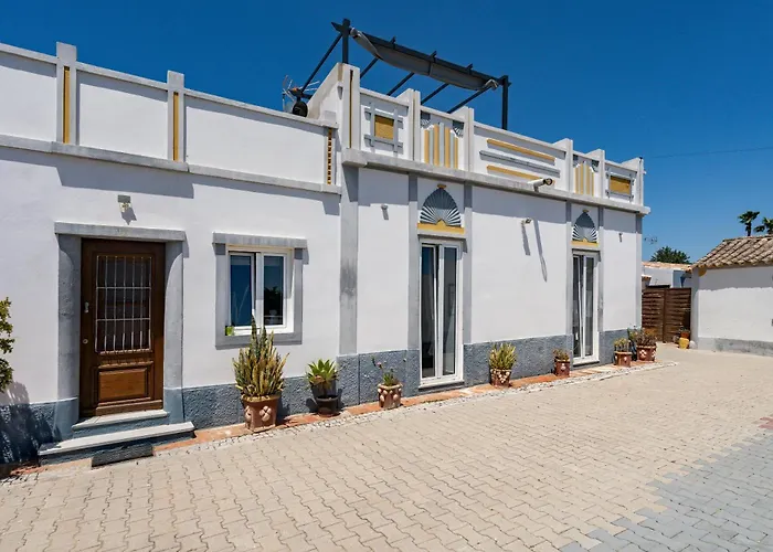 Casa D'nossa, Casa Tradicional E Moderna, Vista 360º, Piscina De Agua Salgada Tatil Evi Luz de Tavira