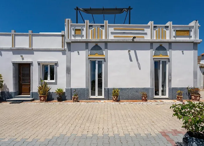 Casa D'nossa, Casa Tradicional E Moderna, Vista 360º, Piscina De Agua Salgada Tatil Evi Luz de Tavira