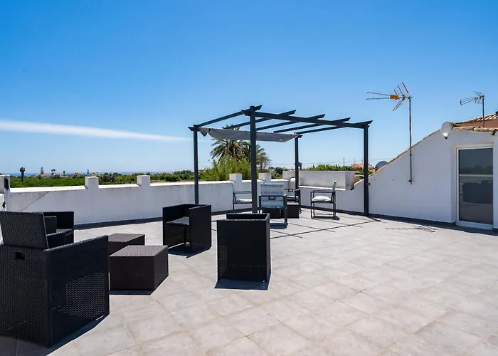 Casa D'nossa, Casa Tradicional E Moderna, Vista 360º, Piscina De Agua Salgada Luz de Tavira
